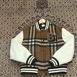 Vintage Burberry Varsity Jacket